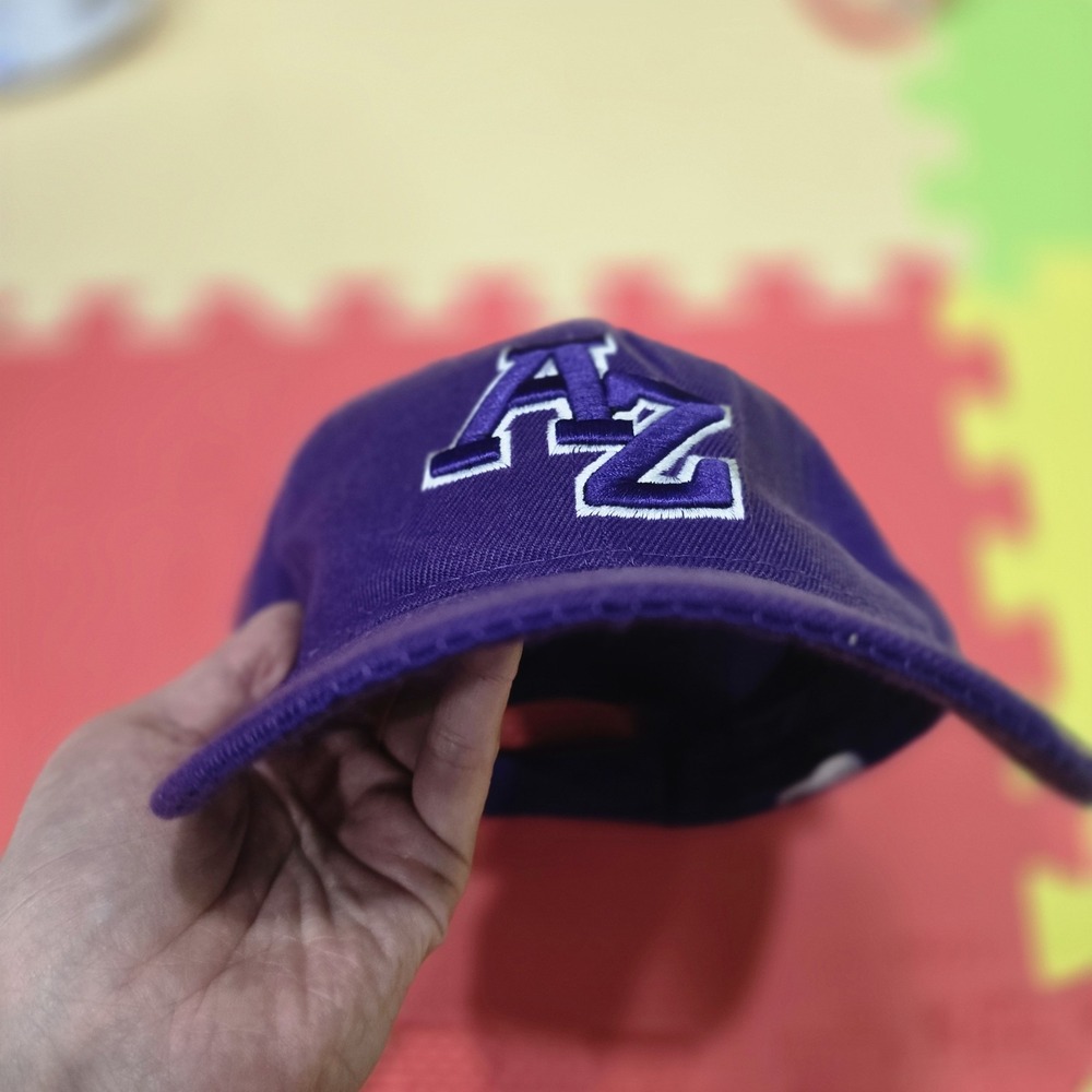 Arizona AZ Baseball Hat Purple Embroidered‎ Adjustable Strapback Cap